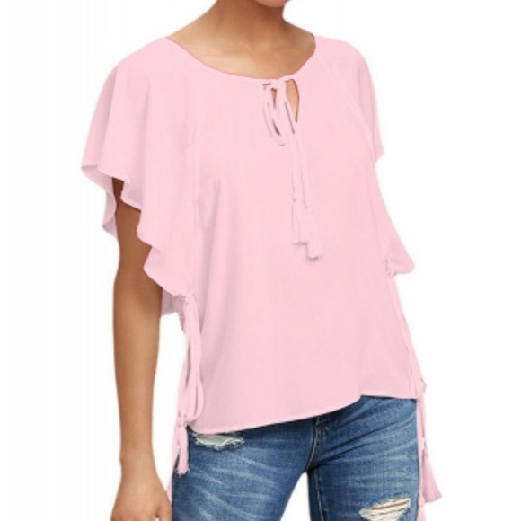 Sea Through Heart Tops - 🎁 Butterfly Top Tassel Ties